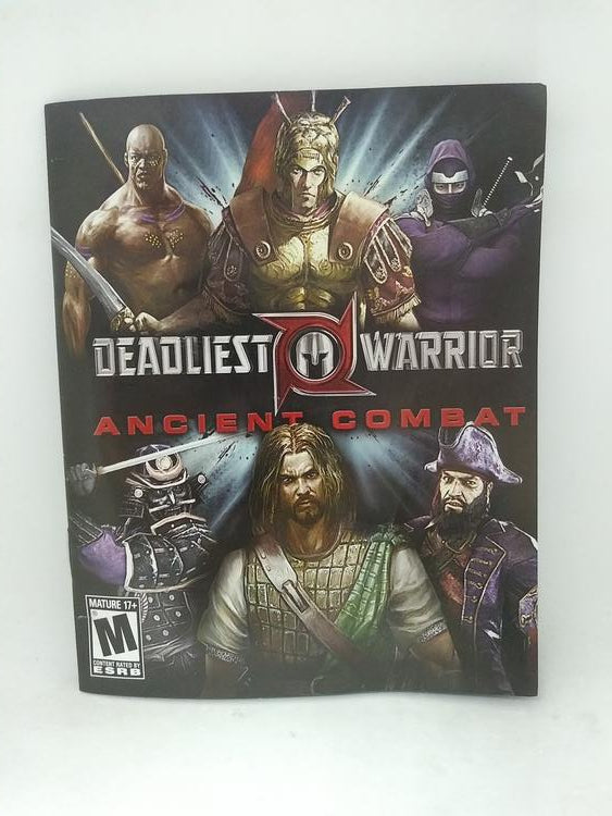 DEADLIEST WARRIOR ANCIENT COMBAT (COMPLETE IN BOX) (usagé)