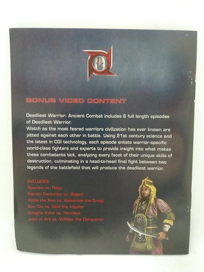DEADLIEST WARRIOR ANCIENT COMBAT (COMPLETE IN BOX)