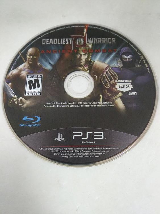 DEADLIEST WARRIOR ANCIENT COMBAT (COMPLETE IN BOX) (usagé)