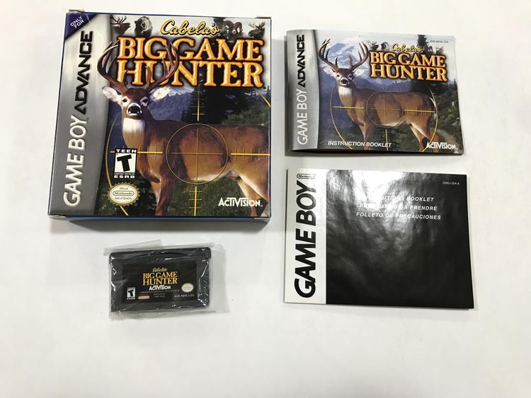 CABELA'S BIG GAME HUNTER (COMPLETE IN BOX)