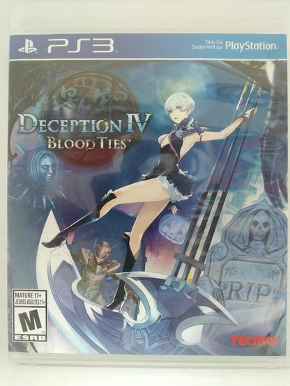 DECEPTION IV BLOOD TIES (COMPLETE IN BOX) (usagé)