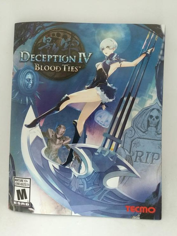 DECEPTION IV BLOOD TIES (COMPLETE IN BOX)
