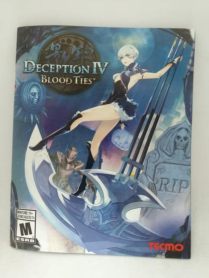 DECEPTION IV BLOOD TIES (COMPLETE IN BOX)