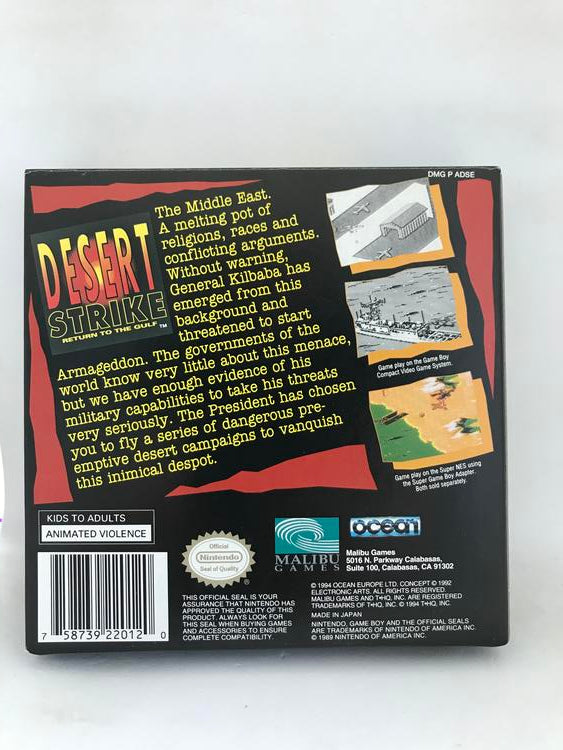 DESERT STRIKE RETURN TO THE GULF (COMPLETE IN BOX)