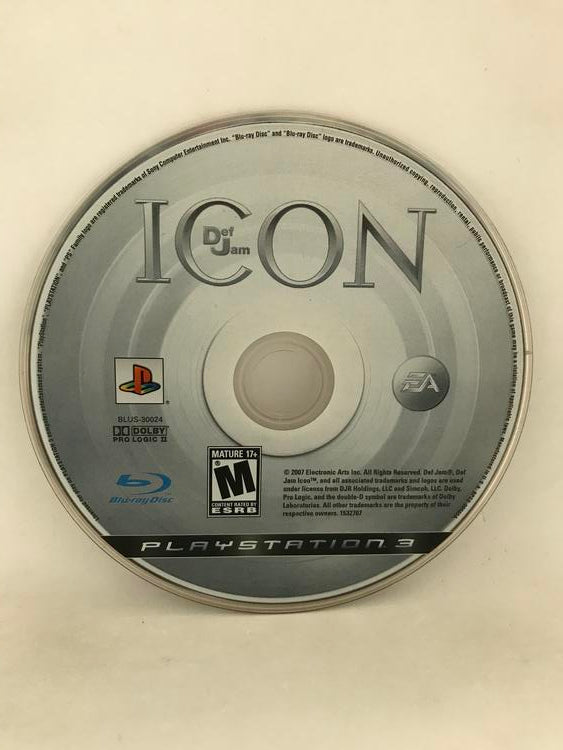 DEF JAM ICON (WITH BOX) (usagé)