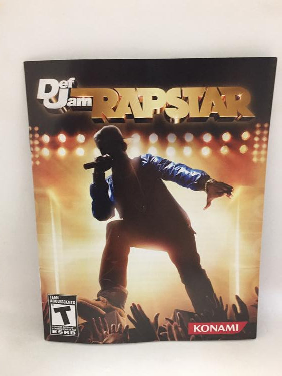 DEF JAM RAPSTAR GAME ONLY (COMPLETE IN BOX)