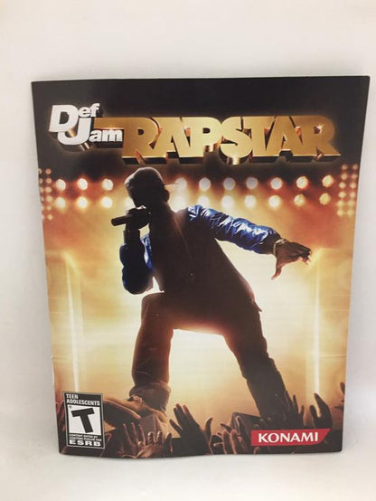DEF JAM RAPSTAR GAME ONLY (COMPLETE IN BOX) (usagé)