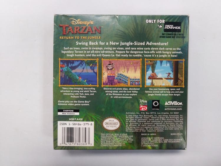 TARZAN RETURN TO THE JUNGLE (WITH BOX)