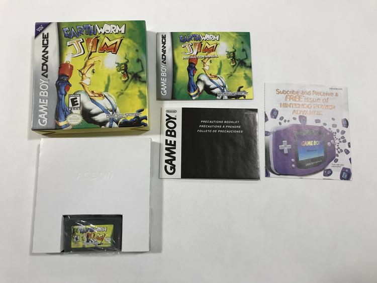 EARTHWORM JIM (COMPLETE IN BOX) (usagé)