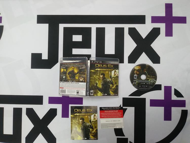 DEUS EX HUMAN REVOLUTION DIRECTOR'S CUT (COMPLETE IN BOX)