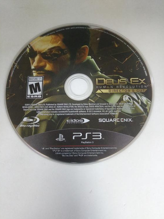 DEUS EX HUMAN REVOLUTION DIRECTOR'S CUT (COMPLETE IN BOX)