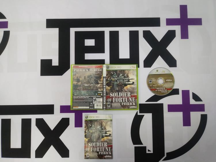 SOLDIER OF FORTUNE PAYBACK (COMPLETE IN BOX) (usagé)