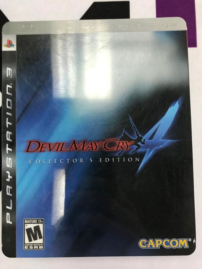 DEVIL MAY CRY 4 COLLECTOR'S EDITION STEEL CASE ONLY (COMPLETE IN BOX) (usagé)