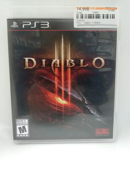 DIABLO III FRENCH (COMPLETE IN BOX) (usagé)