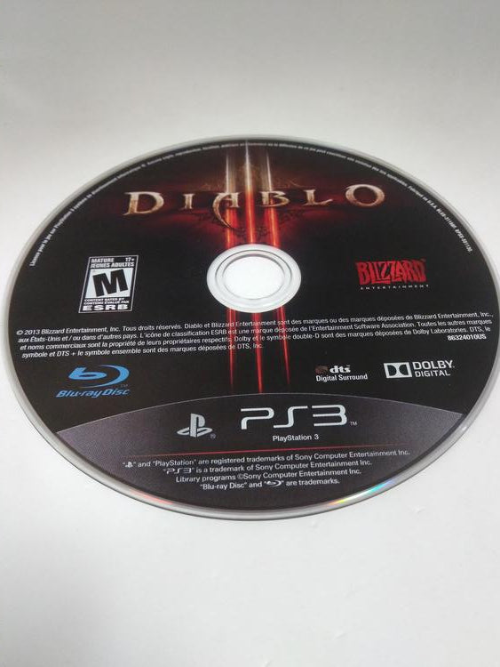 DIABLO III FRENCH (COMPLETE IN BOX)