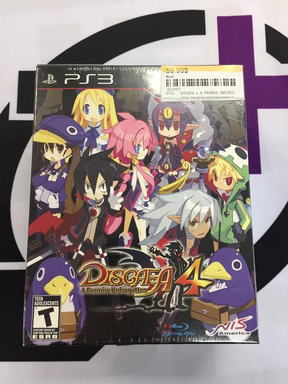 DISGAEA 4 A PROMISE UNFORGOTTEN PREMIUM EDITION (COMPLETE IN BOX) (usagé)