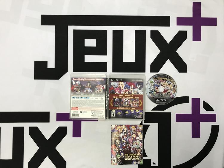 DISGAEA TRIPLE PLAY COLLECTION (COMPLETE IN BOX) (usagé)