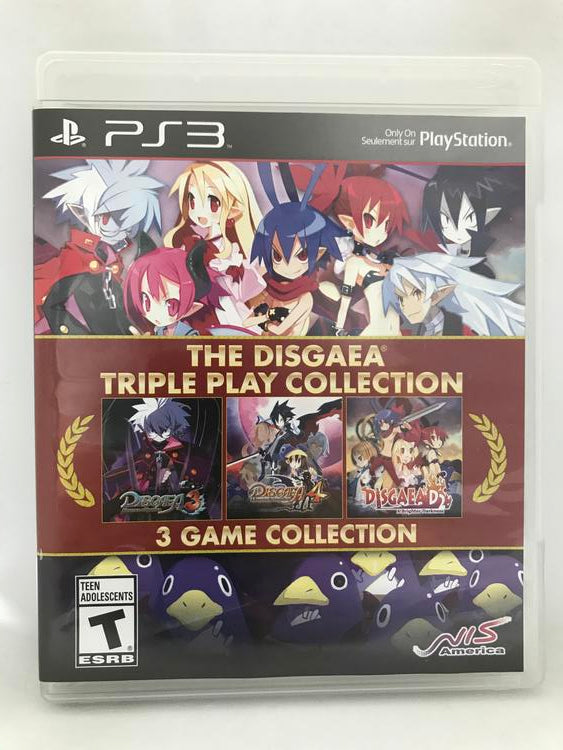 DISGAEA TRIPLE PLAY COLLECTION (COMPLETE IN BOX) (usagé)