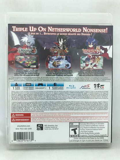 DISGAEA TRIPLE PLAY COLLECTION (COMPLETE IN BOX)