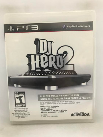 DJ HERO 2 GAME ONLY (COMPLETE IN BOX)