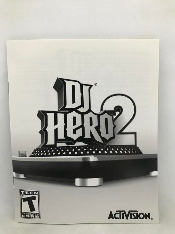 DJ HERO 2 GAME ONLY (COMPLETE IN BOX) (usagé)
