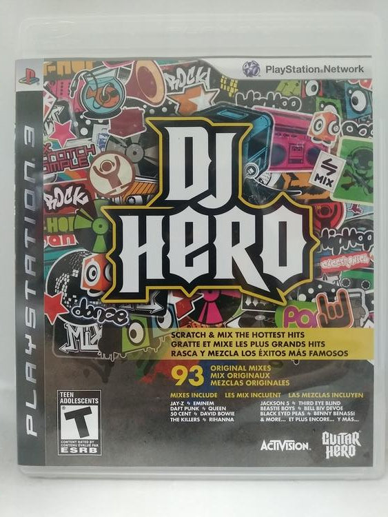 DJ HERO GAME ONLY (COMPLETE IN BOX)