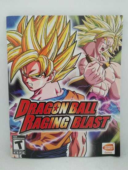 DRAGON BALL RAGING BLAST (COMPLETE IN BOX) (usagé)