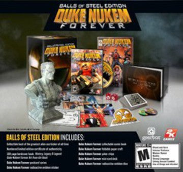 DUKE NUKEM FOREVER BALLS OF STEEL EDITION