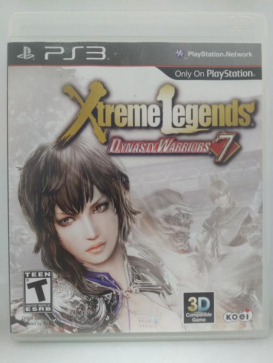 DYNASTY WARRIORS 7 XTREME LEGENDS (COMPLETE IN BOX)