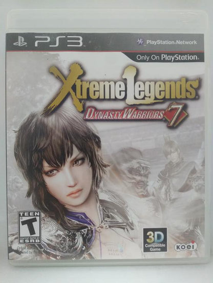 DYNASTY WARRIORS 7 XTREME LEGENDS (COMPLETE IN BOX)