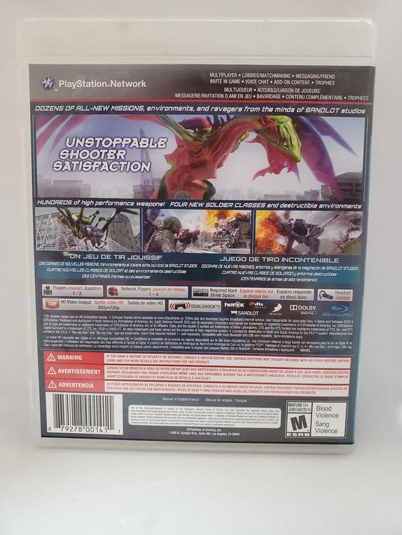 EARTH DEFENSE FORCE 2025 (WITH BOX)