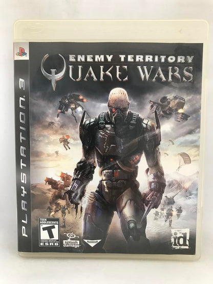 ENEMY TERRITORY QUAKE WARS (COMPLETE IN BOX) (usagé)