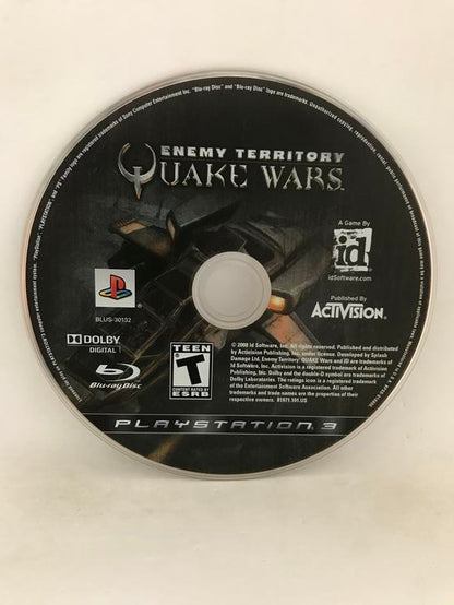ENEMY TERRITORY QUAKE WARS (COMPLETE IN BOX)