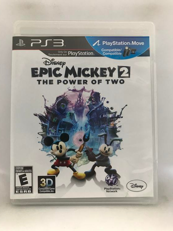 EPIC MICKEY 2 THE POWER OF TWO (COMPLETE IN BOX)
