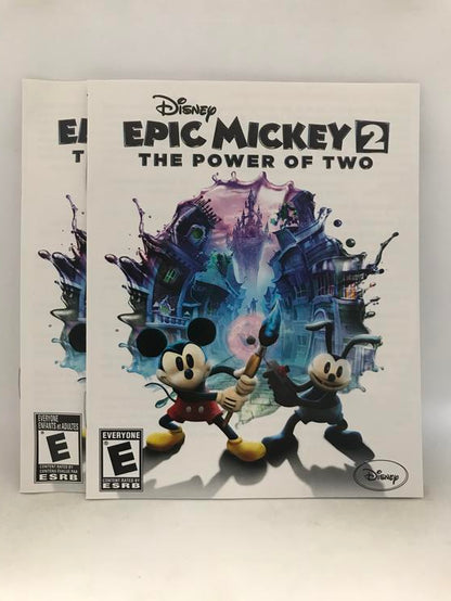 EPIC MICKEY 2 THE POWER OF TWO (COMPLETE IN BOX)