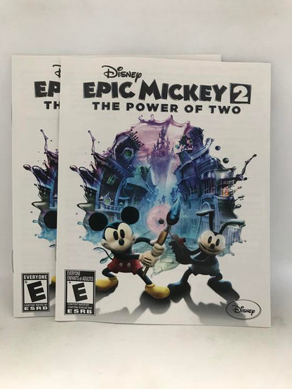 EPIC MICKEY 2 THE POWER OF TWO (COMPLETE IN BOX) (usagé)