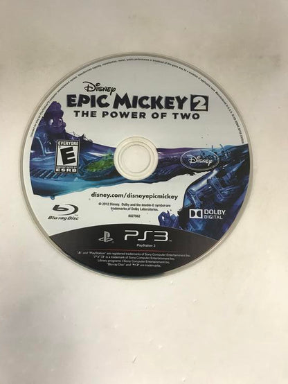 EPIC MICKEY 2 THE POWER OF TWO (COMPLETE IN BOX)