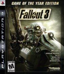 FALLOUT 3 GAME OF THE YEAR EDITION GREATEST HITS (COMPLETE IN BOX)
