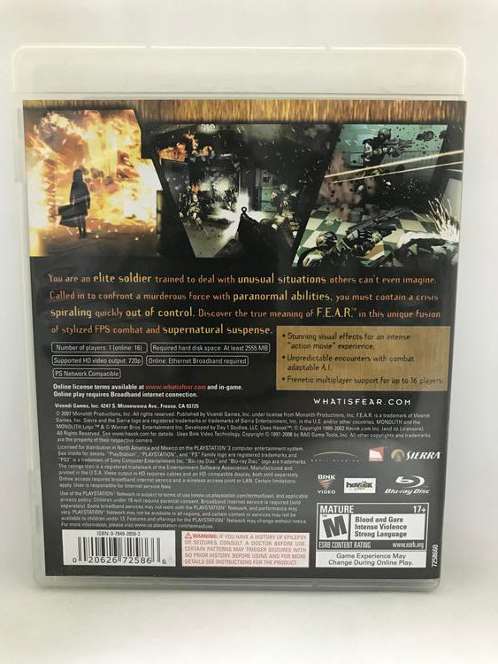 F.E.A.R. (COMPLETE IN BOX)