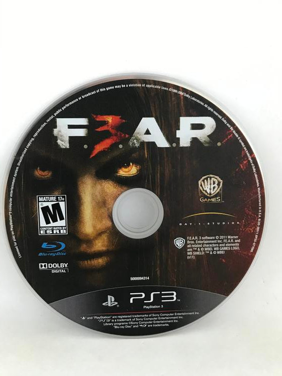 F.E.A.R. 3 (CD ONLY) (usagé)