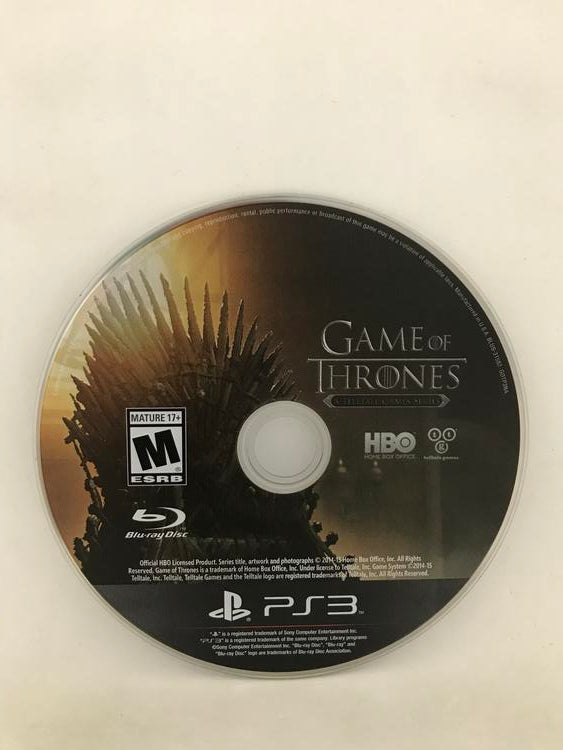 GAME OF THRONES A TELLTALE GAME SERIES (WITH BOX) (usagé)