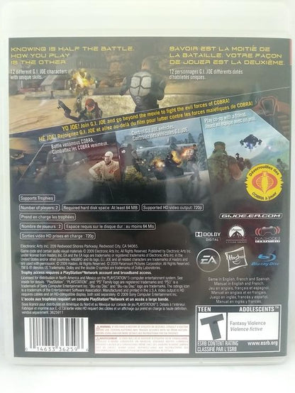 G.I. JOE RISE OF COBRA (COMPLETE IN BOX) (usagé)