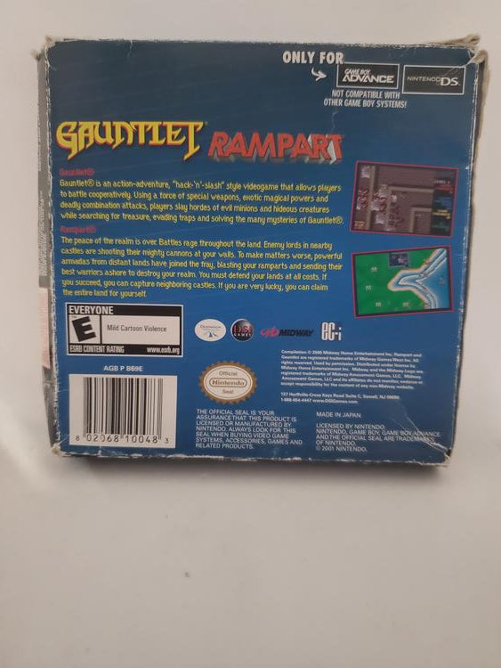 GAUNTLET AND RAMPART (COMPLETE IN BOX)