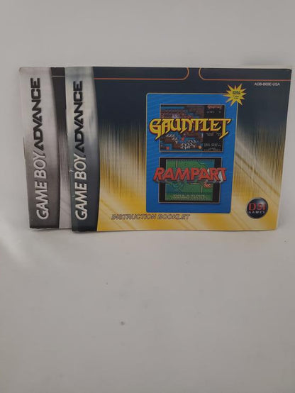 GAUNTLET AND RAMPART (COMPLETE IN BOX)