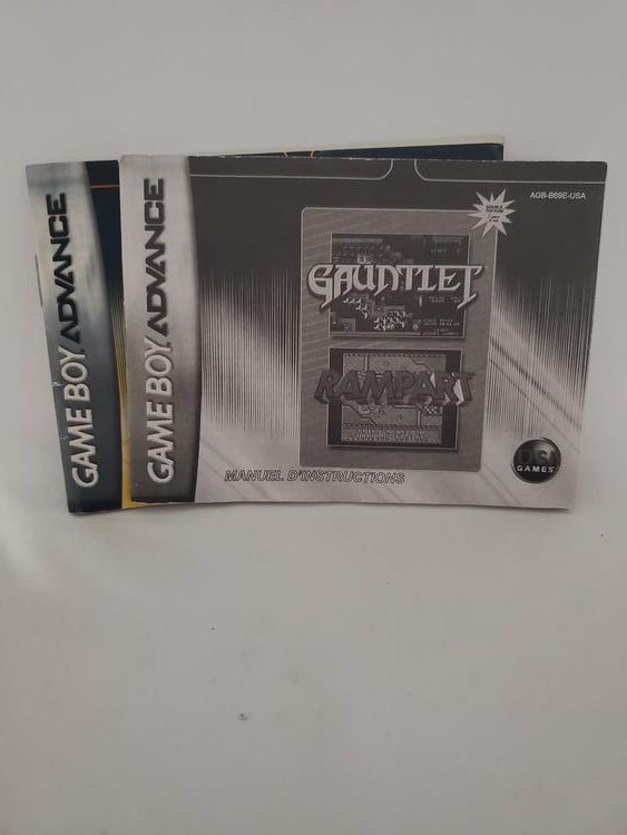 GAUNTLET AND RAMPART (COMPLETE IN BOX)