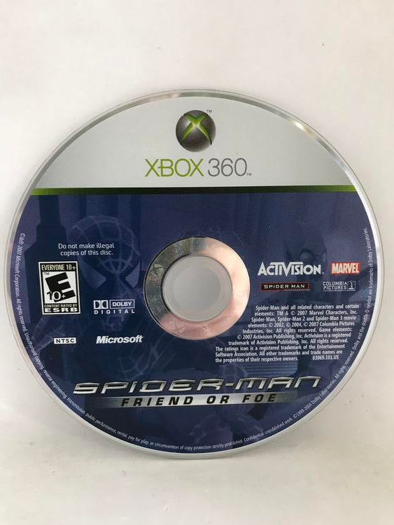 SPIDER-MAN FRIEND OR FOE (WITH BOX) (usagé)
