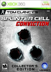 TOM CLANCY'S SPLINTER CELL CONVICTION COLLECTOR'S EDITION (WITH BOX / NO STOCKER AND BD)