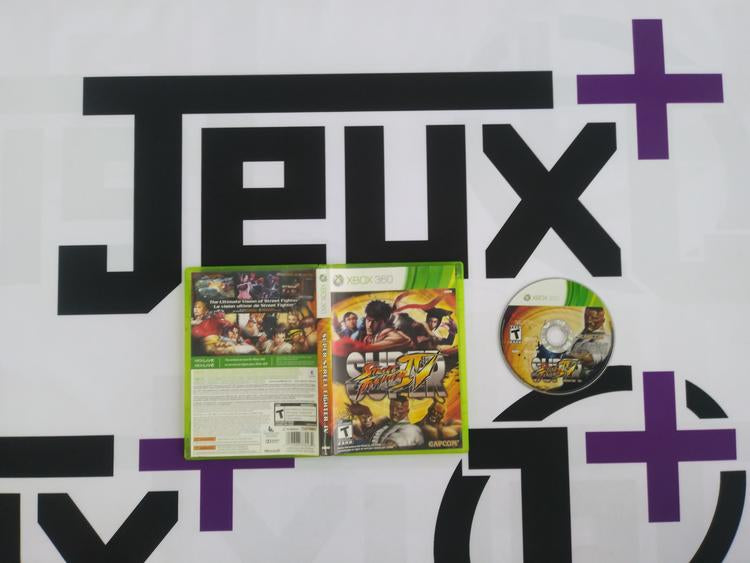 SUPER STREET FIGHTER IV (WITH BOX) (usagé)