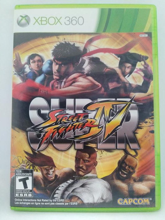 SUPER STREET FIGHTER IV (WITH BOX) (usagé)