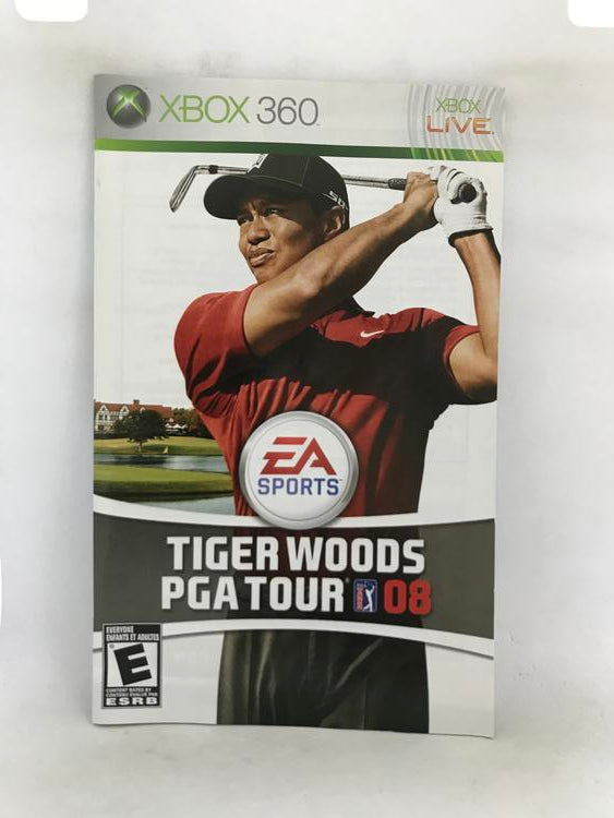 TIGER WOODS PGA TOUR 08 (COMPLETE IN BOX)